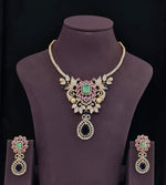 Cz Necklace 10637 - KRISHNA'S SWETA JEWELLERY