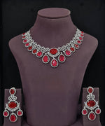 Cz Necklace 10638 - KRISHNA'S SWETA JEWELLERY