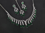 Cz Necklace 10640 - KRISHNA'S SWETA JEWELLERY