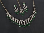 Cz Necklace 10640 - KRISHNA'S SWETA JEWELLERY