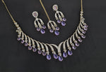 Cz Necklace 10640 - KRISHNA'S SWETA JEWELLERY