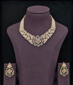 Cz Necklace 10956 - KRISHNA'S SWETA JEWELLERY