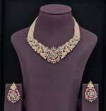 Cz Necklace 10956 - KRISHNA'S SWETA JEWELLERY