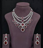 Cz Necklace 10971 - KRISHNA'S SWETA JEWELLERY