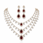 Cz Necklace 10972 - KRISHNA'S SWETA JEWELLERY