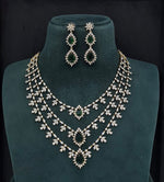 Cz Necklace 10972 - KRISHNA'S SWETA JEWELLERY