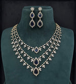 Cz Necklace 10972 - KRISHNA'S SWETA JEWELLERY