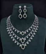 Cz Necklace 10972 - KRISHNA'S SWETA JEWELLERY