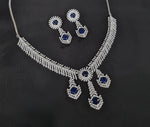 Cz Necklace 10973 - KRISHNA'S SWETA JEWELLERY