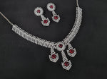 Cz Necklace 10973 - KRISHNA'S SWETA JEWELLERY
