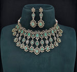 Cz Necklace 10992 - KRISHNA'S SWETA JEWELLERY
