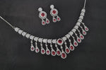 Cz Necklace 10994 - KRISHNA'S SWETA JEWELLERY