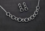 Cz Necklace 11108 - KRISHNA'S SWETA JEWELLERY
