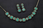 Cz Necklace 11108 - KRISHNA'S SWETA JEWELLERY