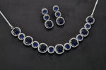 Cz Necklace 11108 - KRISHNA'S SWETA JEWELLERY