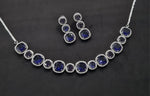 Cz Necklace 11108 - KRISHNA'S SWETA JEWELLERY