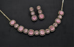 Cz Necklace 11108 - KRISHNA'S SWETA JEWELLERY