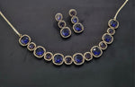 Cz Necklace 11108 - KRISHNA'S SWETA JEWELLERY