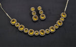 Cz Necklace 11108 - KRISHNA'S SWETA JEWELLERY