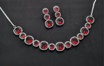 Cz Necklace 11108 - KRISHNA'S SWETA JEWELLERY