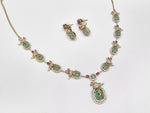 Cz Necklace 11110 - KRISHNA'S SWETA JEWELLERY
