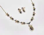 Cz Necklace 11110 - KRISHNA'S SWETA JEWELLERY