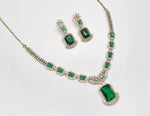 Cz Necklace 11111 - KRISHNA'S SWETA JEWELLERY