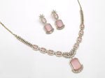 Cz Necklace 11111 - KRISHNA'S SWETA JEWELLERY