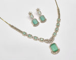Cz Necklace 11111 - KRISHNA'S SWETA JEWELLERY