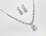 Cz Necklace 11111 - KRISHNA'S SWETA JEWELLERY