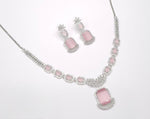 Cz Necklace 11111 - KRISHNA'S SWETA JEWELLERY