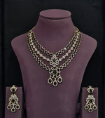 Cz Necklace 11113 - KRISHNA'S SWETA JEWELLERY