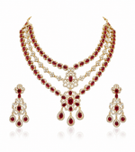 Cz Necklace 11113 - KRISHNA'S SWETA JEWELLERY