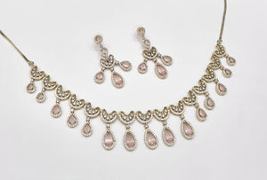 Cz Necklace 11114 - KRISHNA'S SWETA JEWELLERY