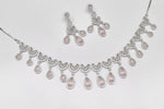 Cz Necklace 11114 - KRISHNA'S SWETA JEWELLERY