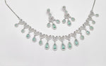 Cz Necklace 11114 - KRISHNA'S SWETA JEWELLERY