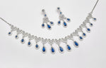 Cz Necklace 11114 - KRISHNA'S SWETA JEWELLERY
