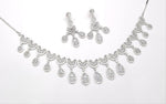 Cz Necklace 11114 - KRISHNA'S SWETA JEWELLERY