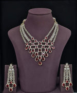 Cz Necklace 11426 - KRISHNA'S SWETA JEWELLERY
