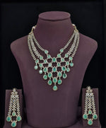 Cz Necklace 11426 - KRISHNA'S SWETA JEWELLERY