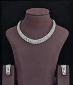 Cz Necklace 11612 - KRISHNA'S SWETA JEWELLERY