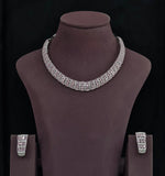 Cz Necklace 11612 - KRISHNA'S SWETA JEWELLERY