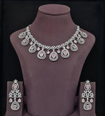 Cz Necklace 11647 - KRISHNA'S SWETA JEWELLERY