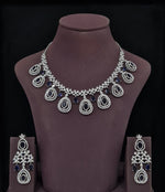 Cz Necklace 11647 - KRISHNA'S SWETA JEWELLERY