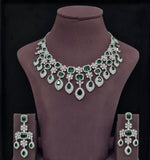 Cz Necklace 11649 - KRISHNA'S SWETA JEWELLERY