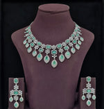 Cz Necklace 11649 - KRISHNA'S SWETA JEWELLERY