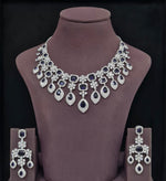 Cz Necklace 11649 - KRISHNA'S SWETA JEWELLERY