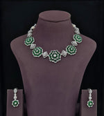 Cz Necklace 11650 - KRISHNA'S SWETA JEWELLERY