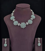 Cz Necklace 11650 - KRISHNA'S SWETA JEWELLERY