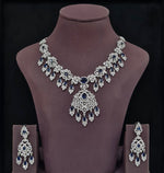Cz Necklace 11651 - KRISHNA'S SWETA JEWELLERY